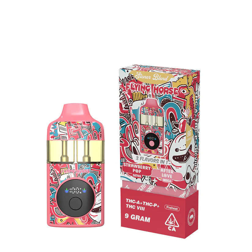 Flying horse 9gm - Strawberry pop + After love A2Z DISTRIBUTION Flying horse 9gm - Strawberry pop + After love A2Z DISTRIBUTION