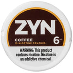 Zyn 6mg- Coffee