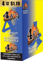 4Ks Cigarillos Blueberry Pineapple