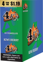 4Ks Cigarillos Kiwi Berry