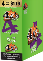 4Ks Cigarillos White Grape