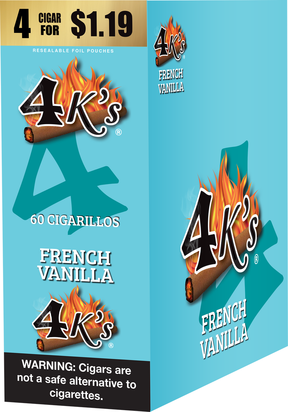 4Ks Cigarillos Vanilla