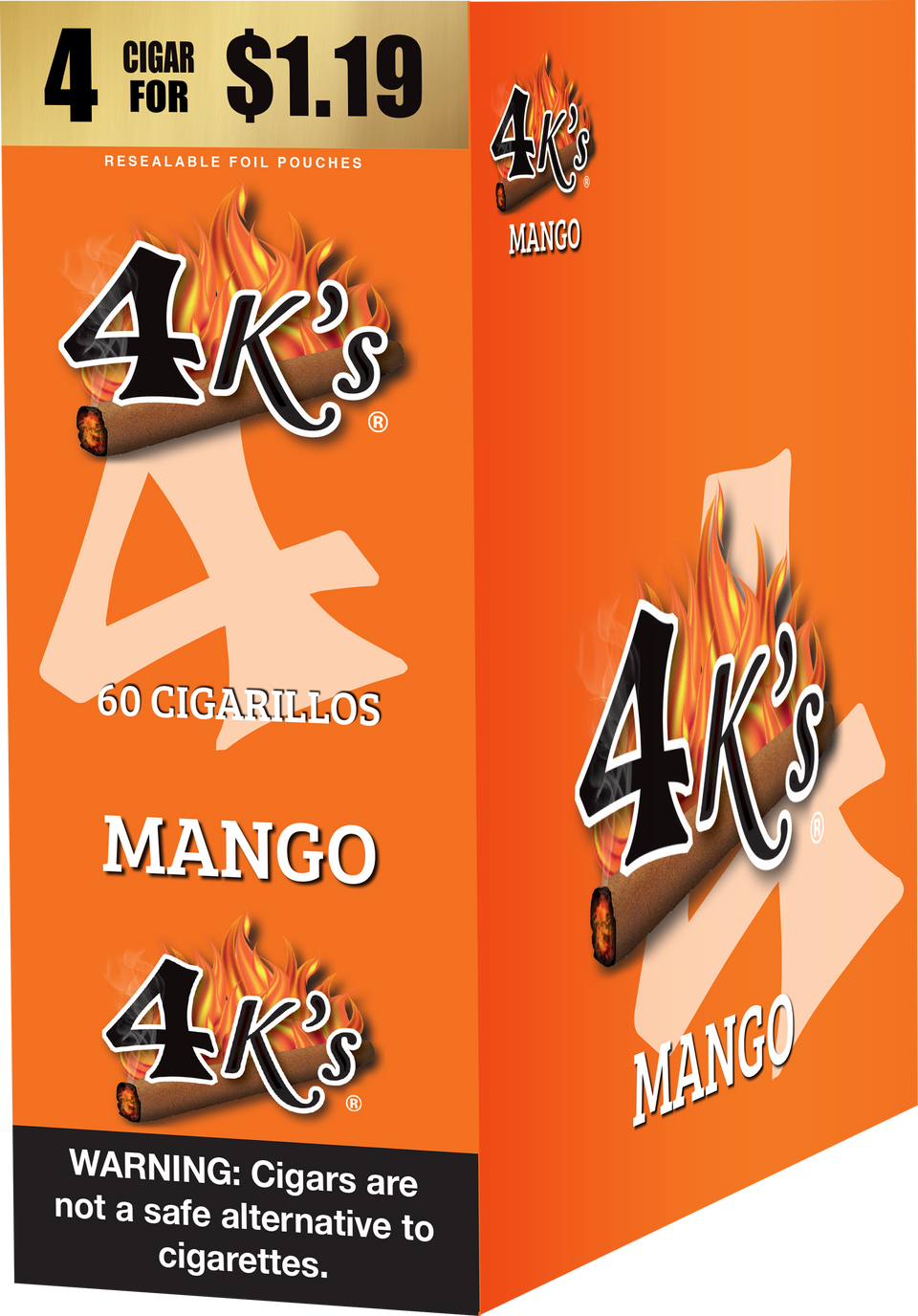 4Ks Cigarillos Mango