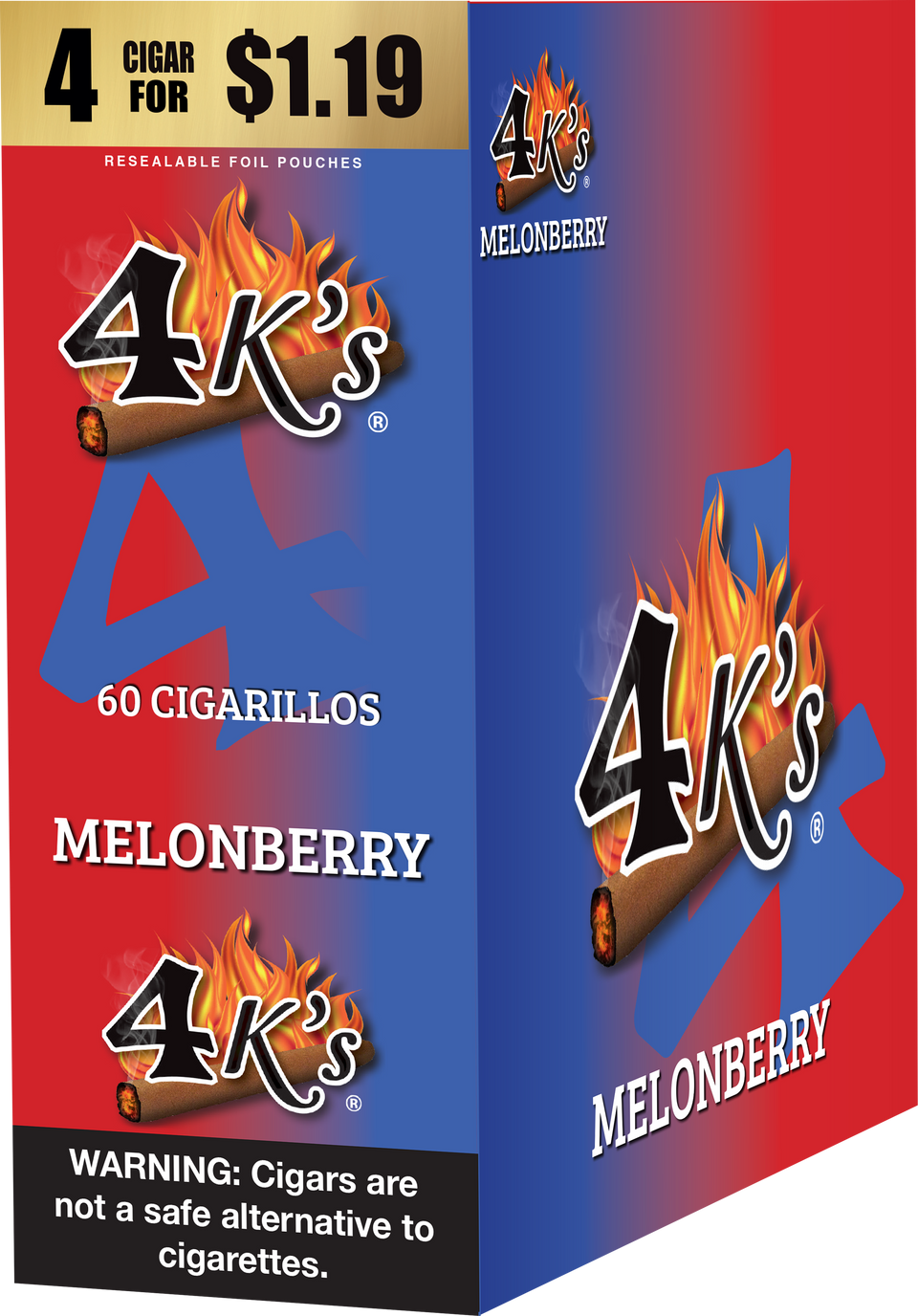 4Ks Cigarillos Melon Berry