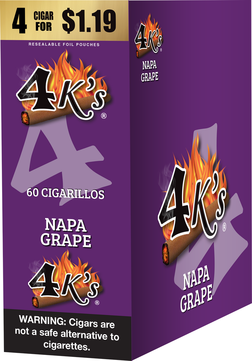 4Ks Cigarillos Napa Grape