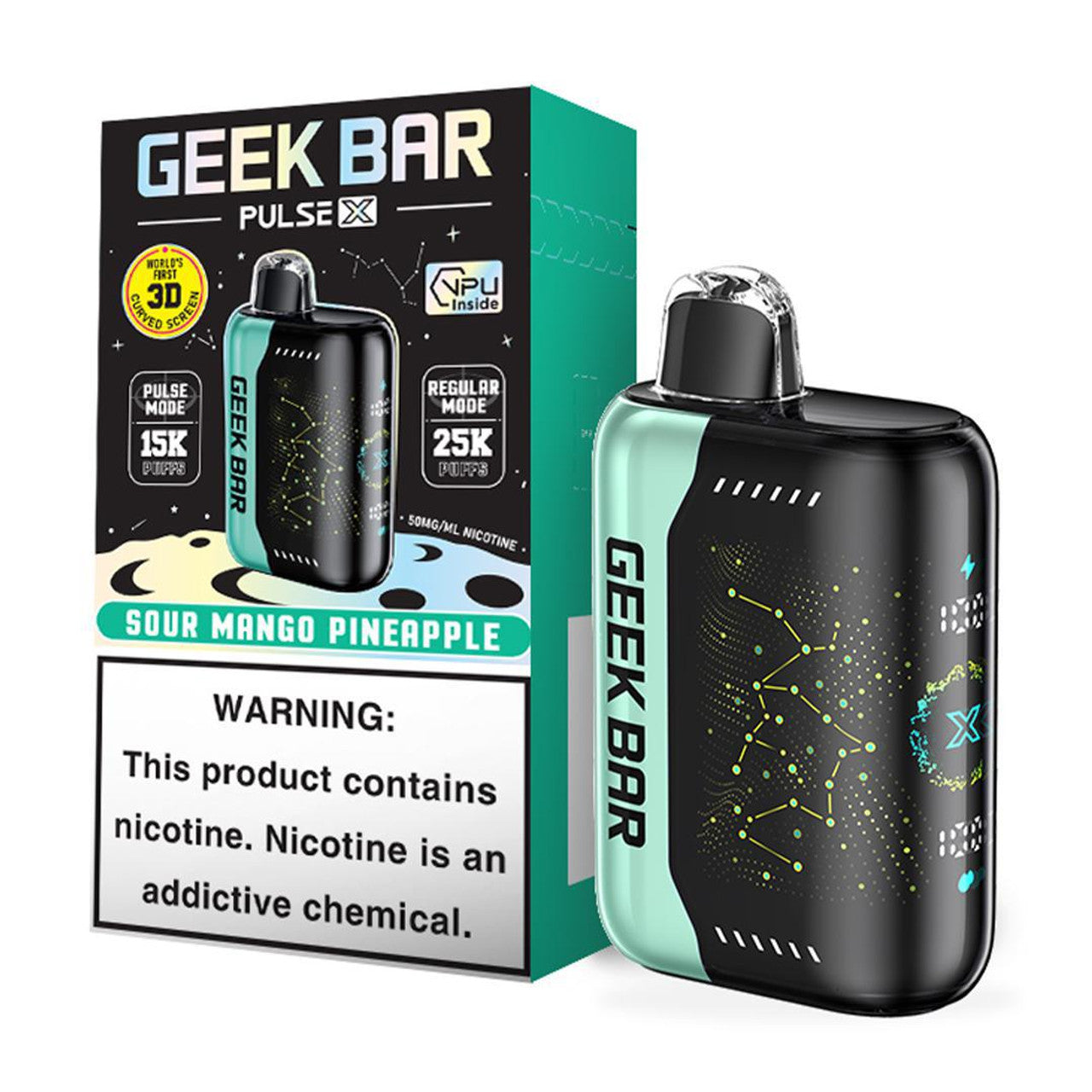 Geek Bar Pulse x- Sour mango pineapple