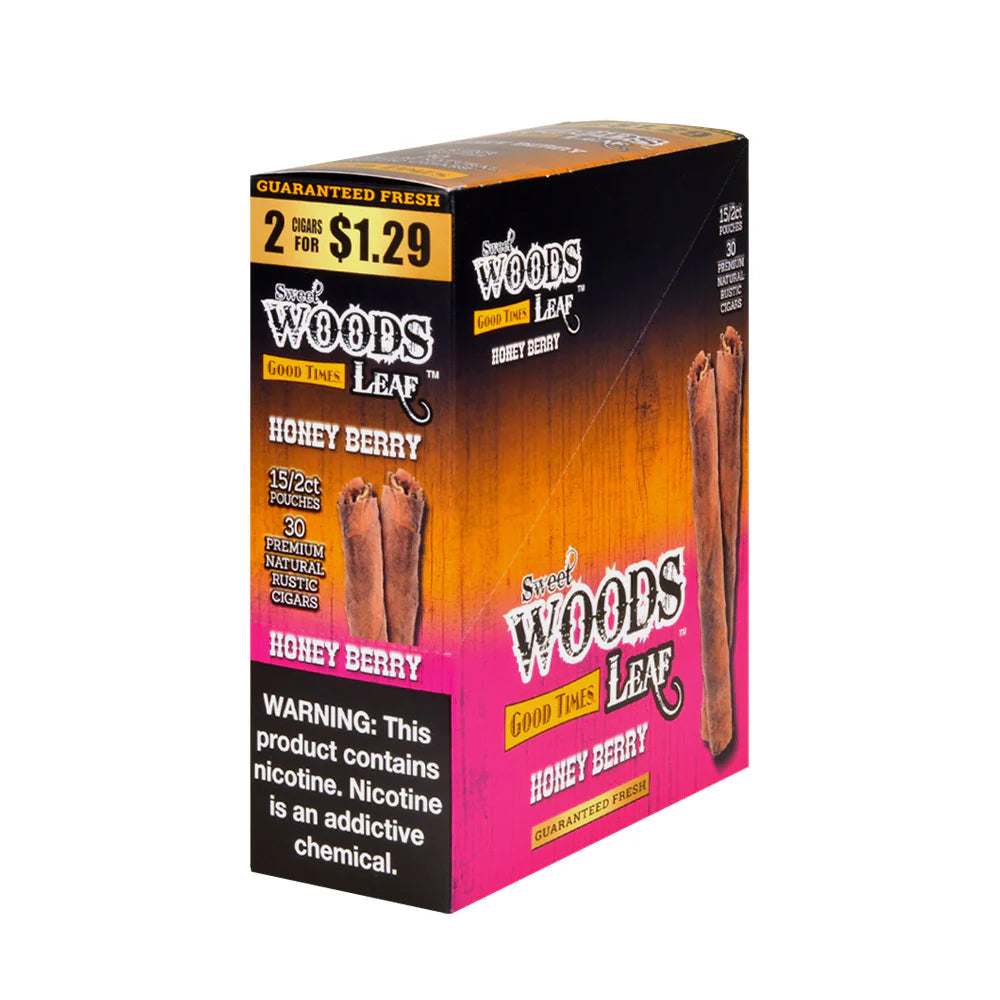 Sweet Woods leaf 2pk Honey Berry