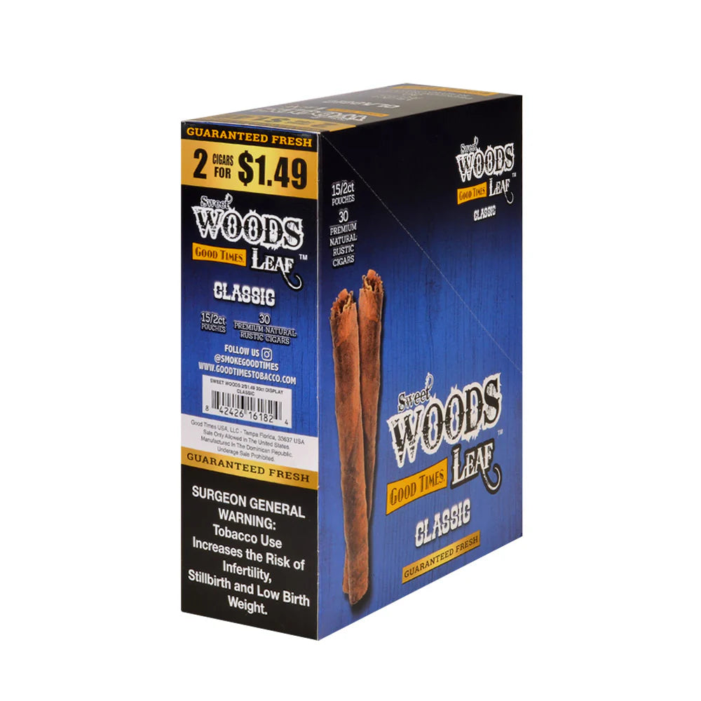 Sweet Woods leaf 2pk Classic