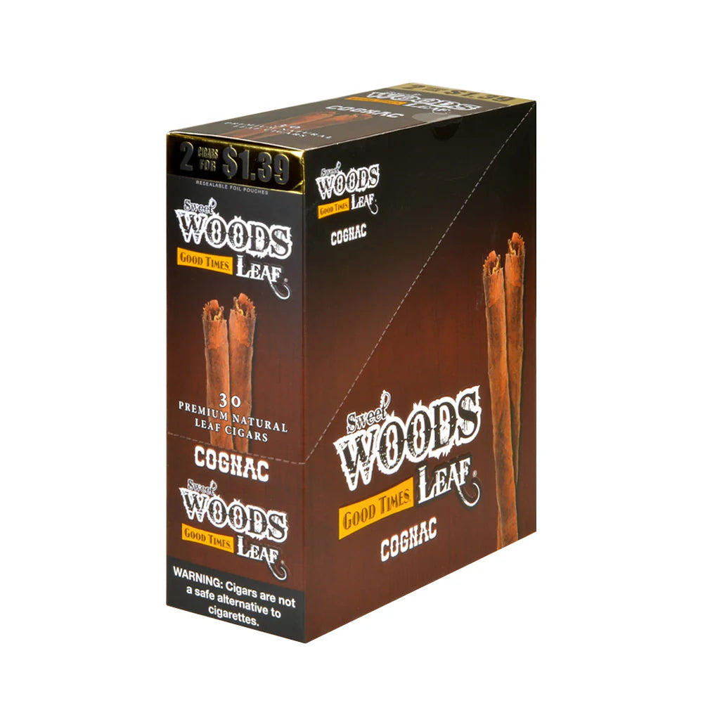 Sweet Woods leaf 2pk Cognac