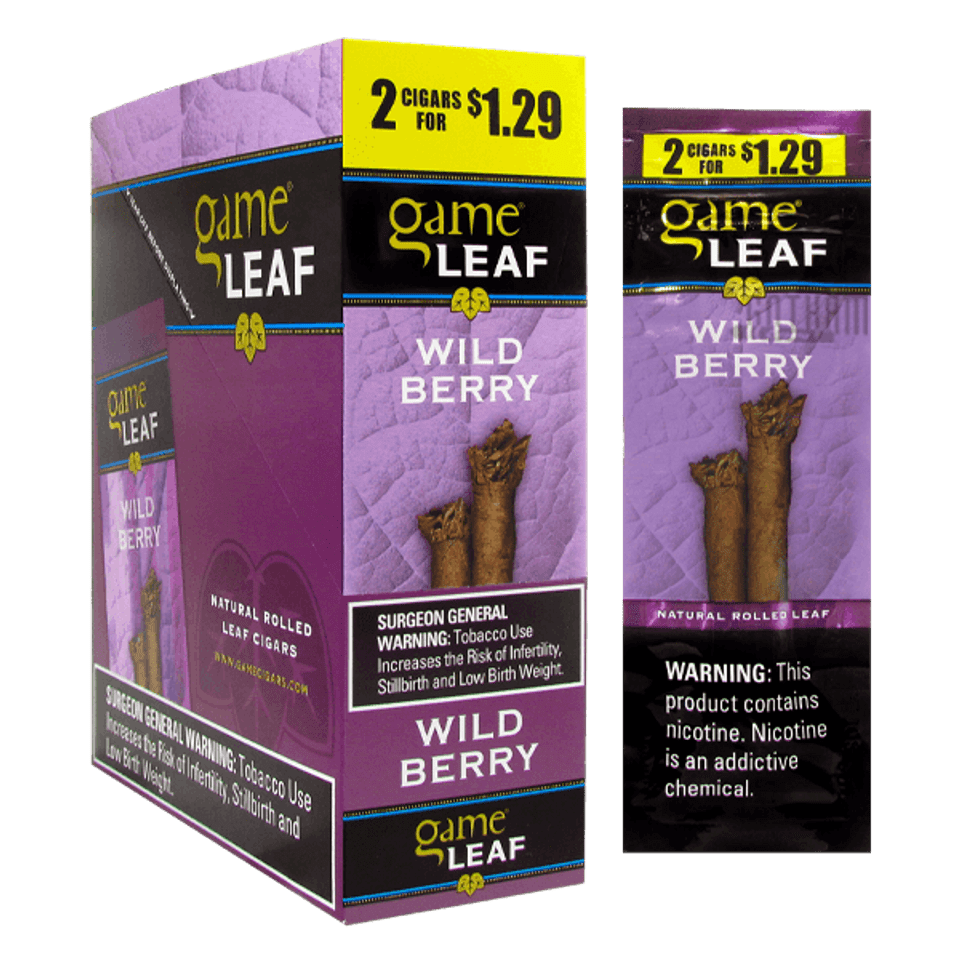 Leaf Wild Berry 2pk