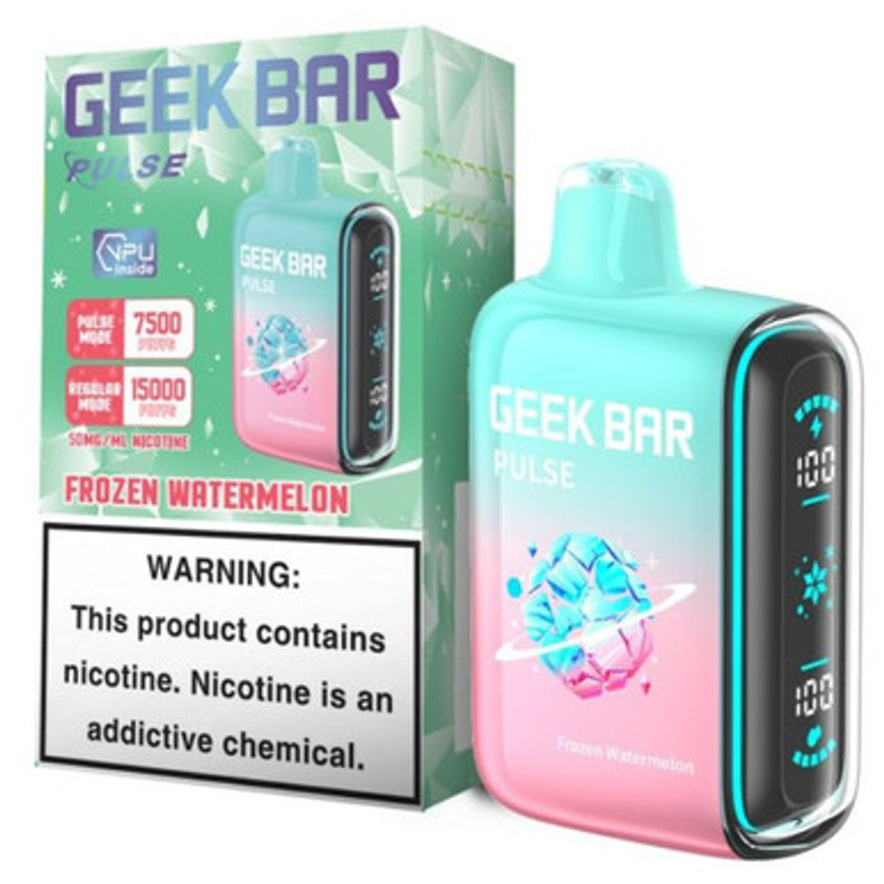 Geek bar 15k puffs-  Frozen Watermelon