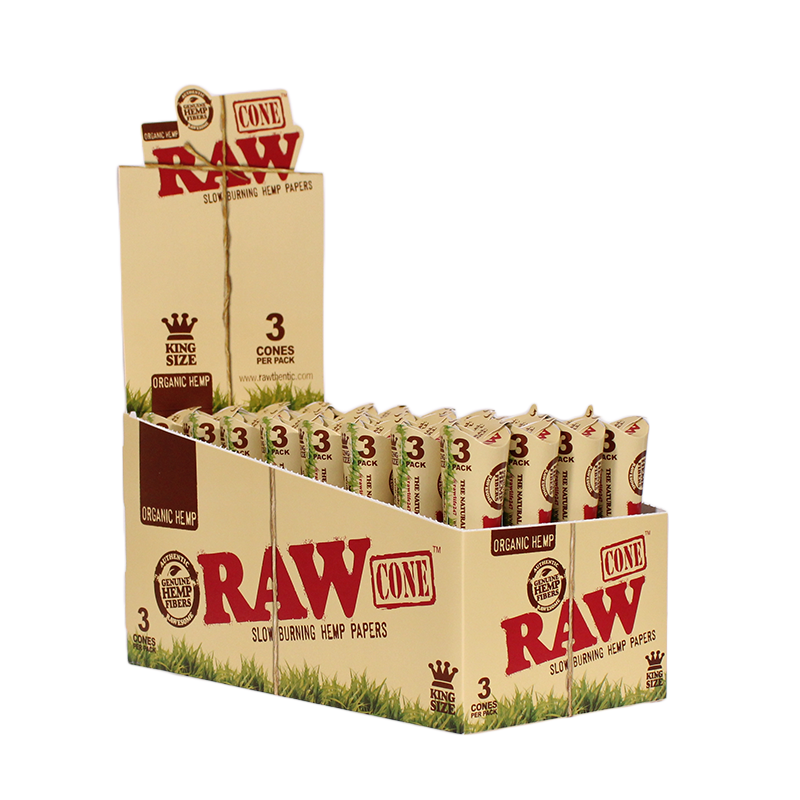 RAW Organic Hemp Cones