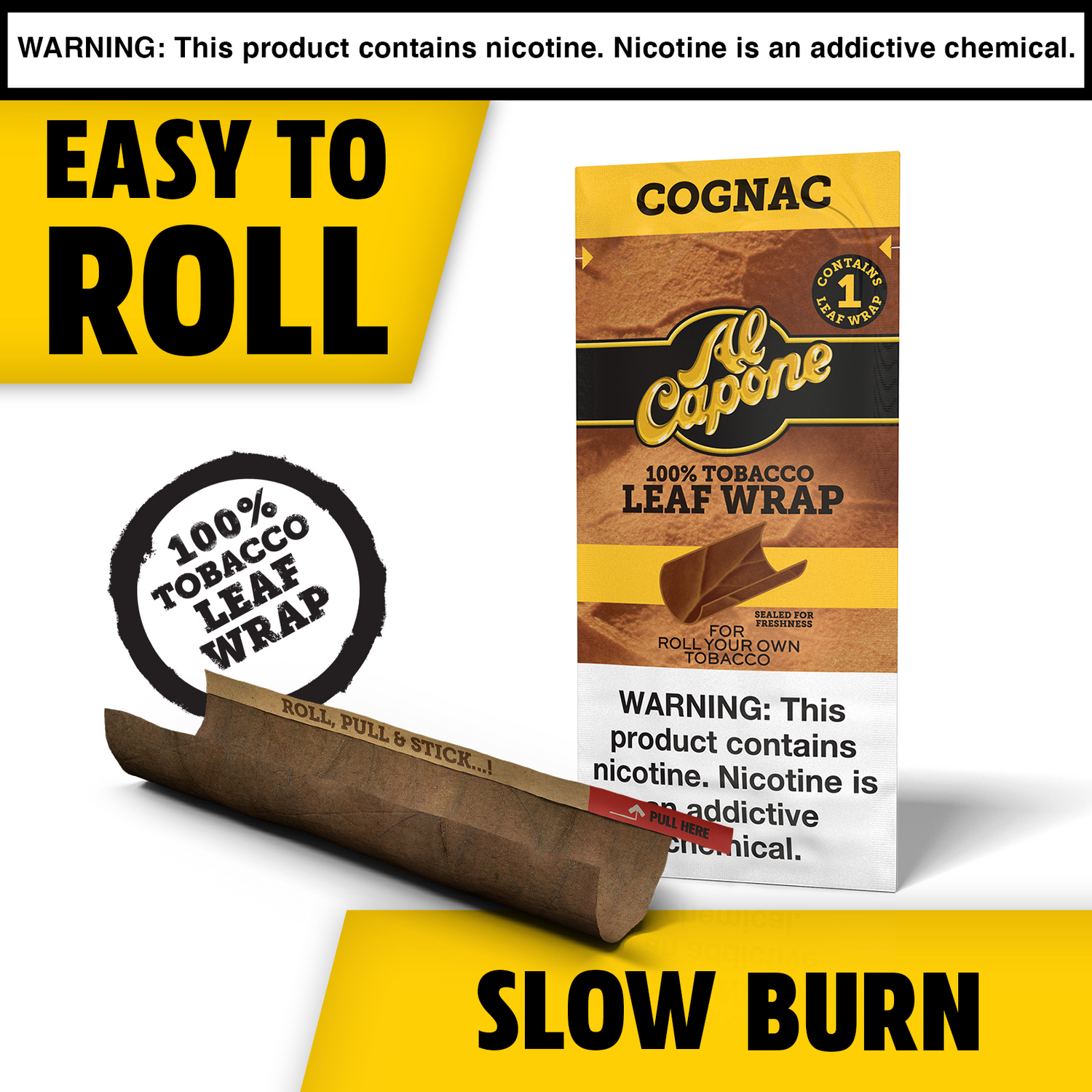 Alcapone wrap Cognac