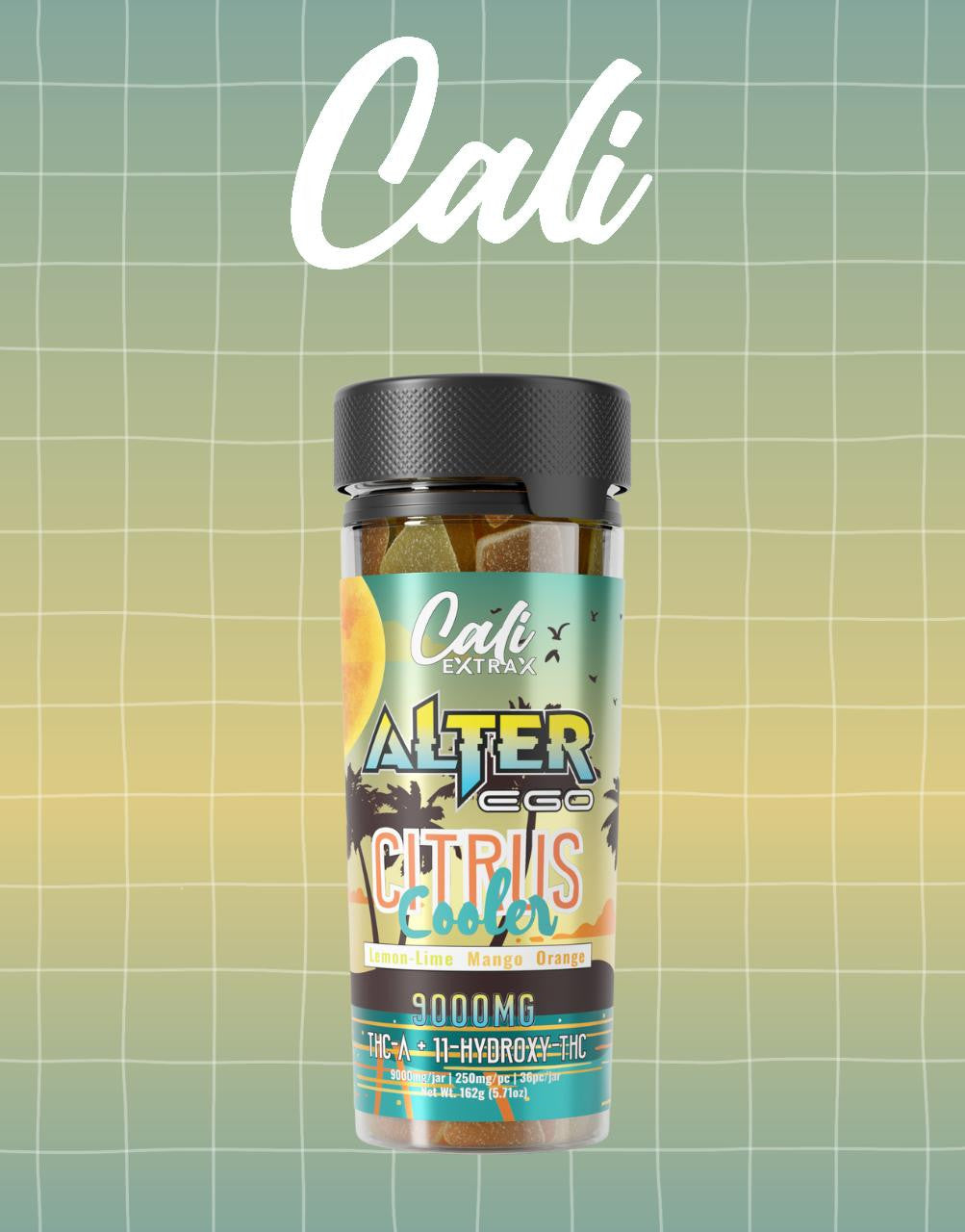 Cali Alter Ego 9k Gummies( Citrus Cooler)