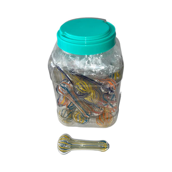 4 Inch Medium Water Pipe 25ct Jar